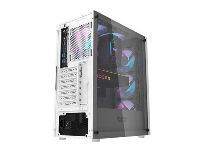 Darkflash Computer Case DK352 Mesh (White) - Gehäuse - Miditower - Weiß