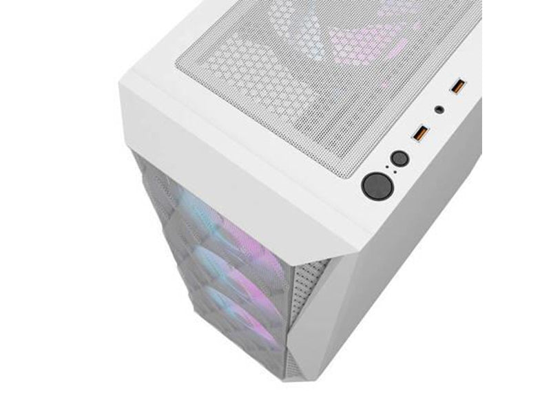 Darkflash Computer Case DK352 Mesh (White) - Gehäuse - Miditower - Weiß