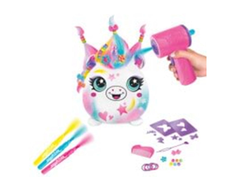 Airbrush Plush Hair'iffic 17cm Squish Pal-Princess