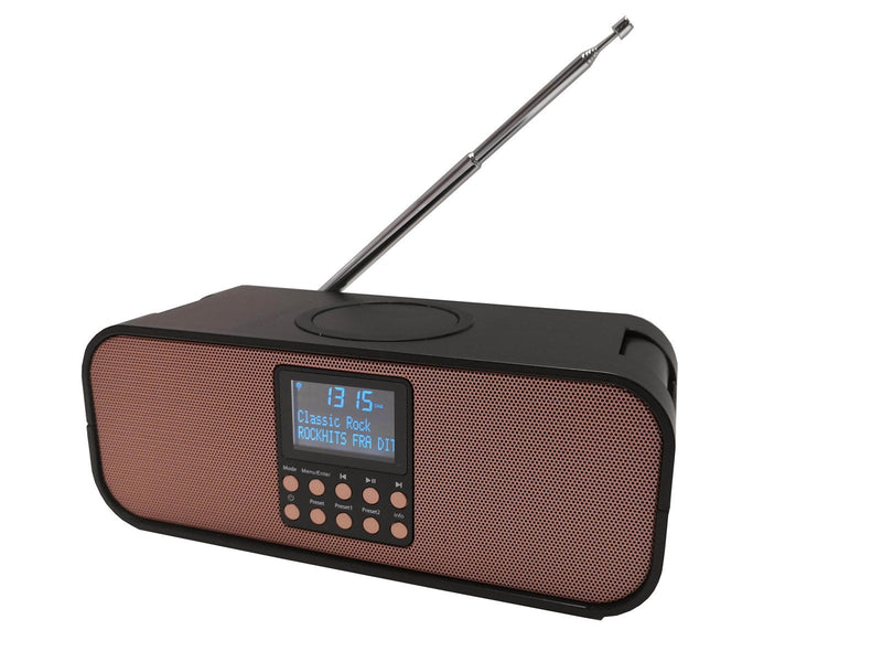 Scansonic PA8001 DAB+ radio with wireless charger - DAB+/FM - schwarz