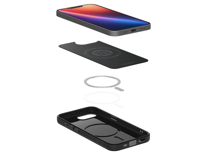 Spigen Liquid Air MagSafe - Matte Black - iPhone 16e