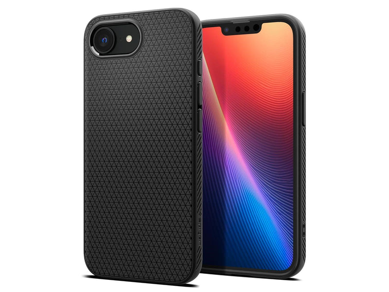 Spigen Liquid Air - Matte Black - iPhone 16e