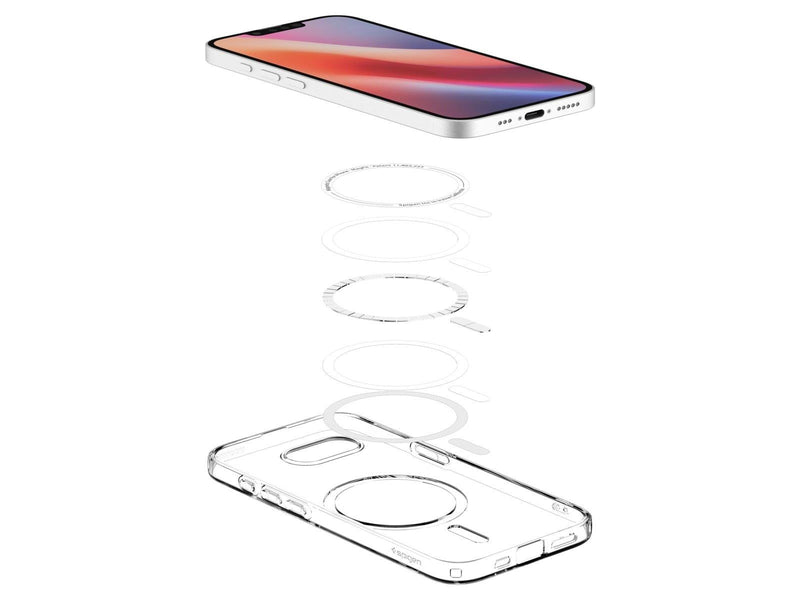 Spigen Liquid Crystal MagSafe - Clear White - iPhone 16e