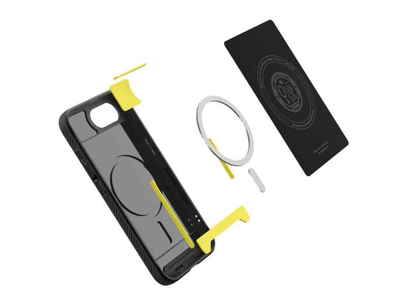 Spigen Rugged Armor MagSafe - Matte Black - iPhone 16e