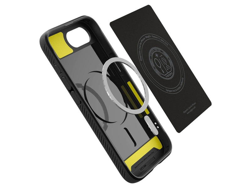 Spigen Rugged Armor MagSafe - Matte Black - iPhone 16e