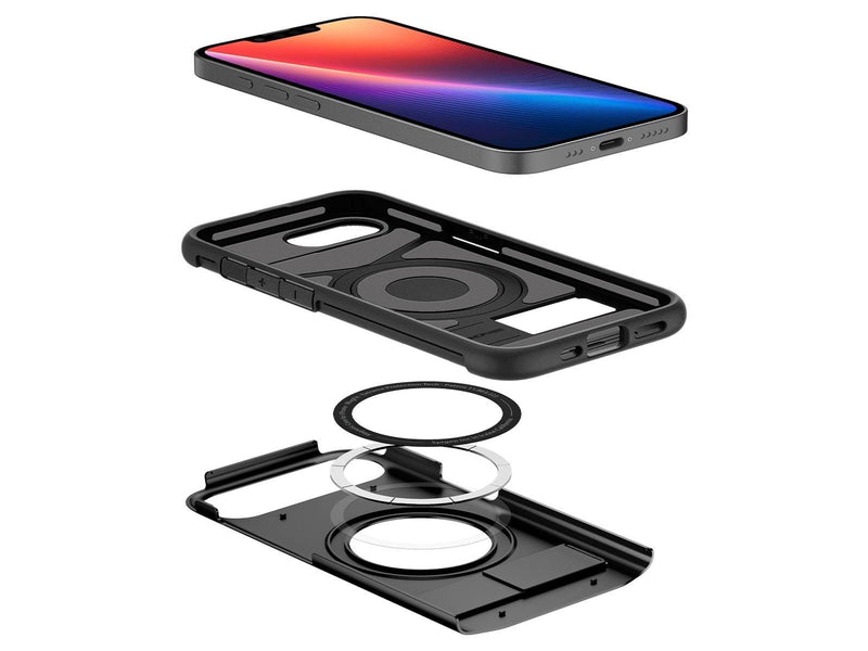 Spigen Slim Armor MagSafe - Black - iPhone 16e