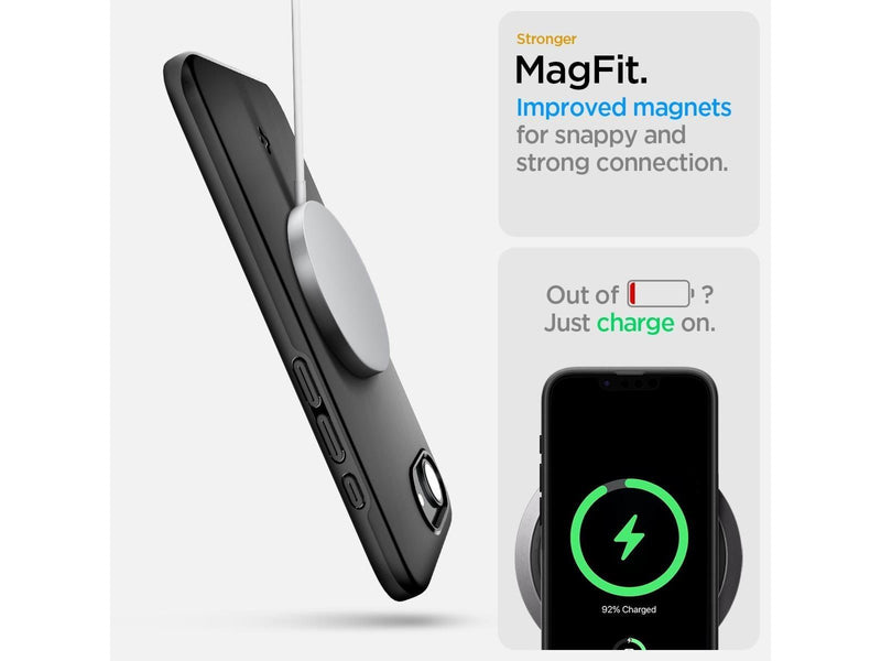Spigen Thin Fit MagSafe - Black - iPhone 16e