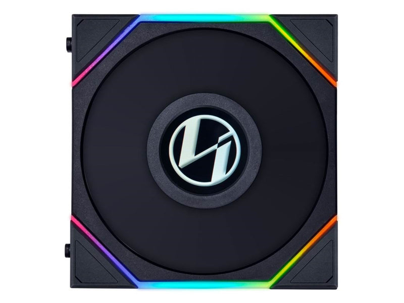 Lian Li UNI FAN TL LCD 120 (3-pack) - Gehäuselüfter - 120mm - Schwarz mit RGB LED - 27 dBA