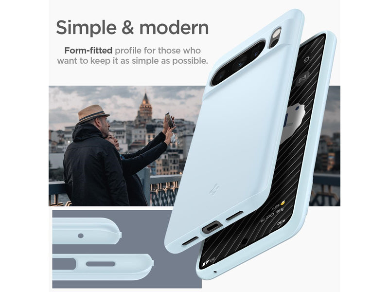 Spigen Thin Fit - mute blue - Google Pixel 8 Pro