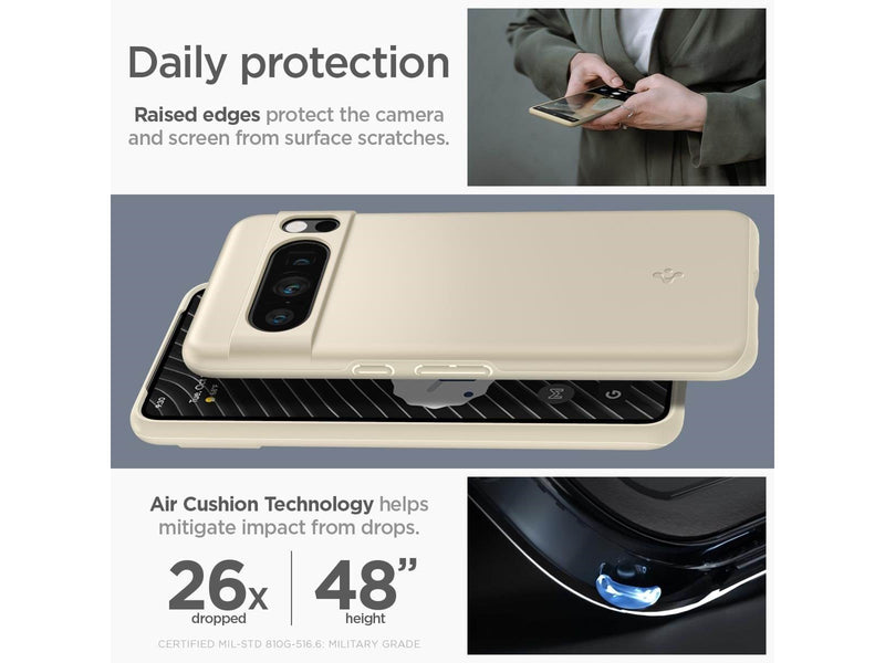 Spigen Thin Fit - mute beige - Google Pixel 8 Pro