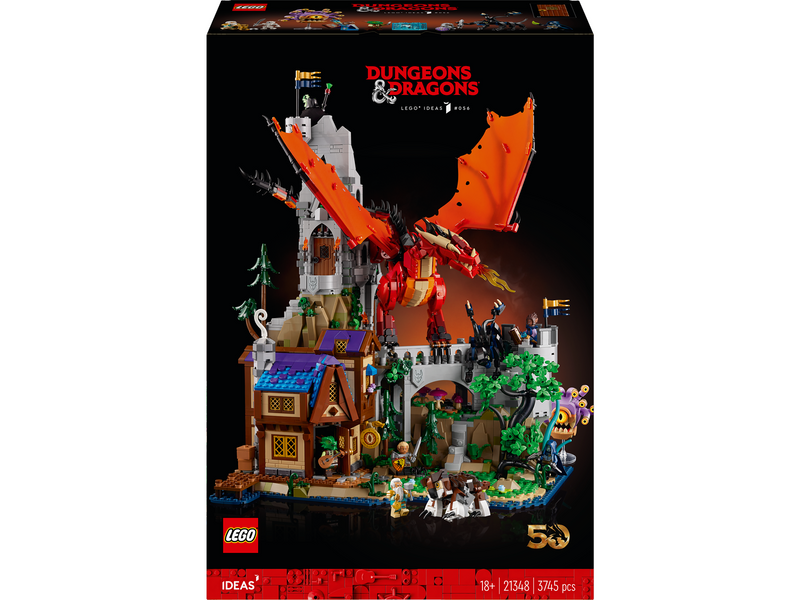 LEGO Ideas 21348 Dungeons & Dragons Die Sage vom Roten Drachen