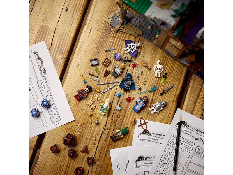 LEGO Ideas 21348 Dungeons & Dragons Die Sage vom Roten Drachen