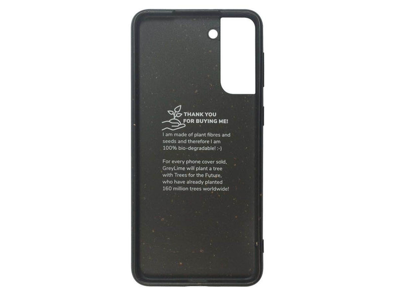 GreyLime Samsung Galaxy S21+ Biodegradable Cover - Black