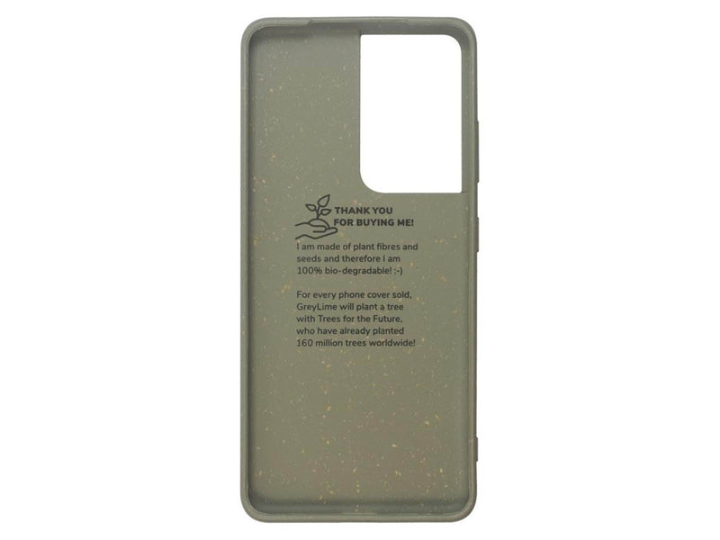 GreyLime Samsung Galaxy S21 Ultra Biodegradable Cover - Green