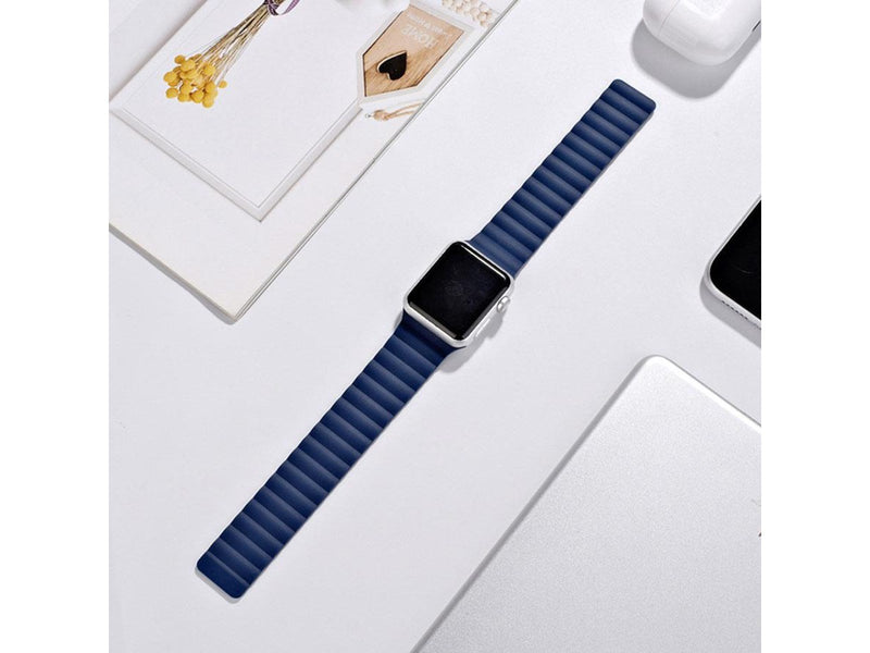 Lippa Apple Watch Magnetic Silicone Strap 38/40/41 - Navy Blue