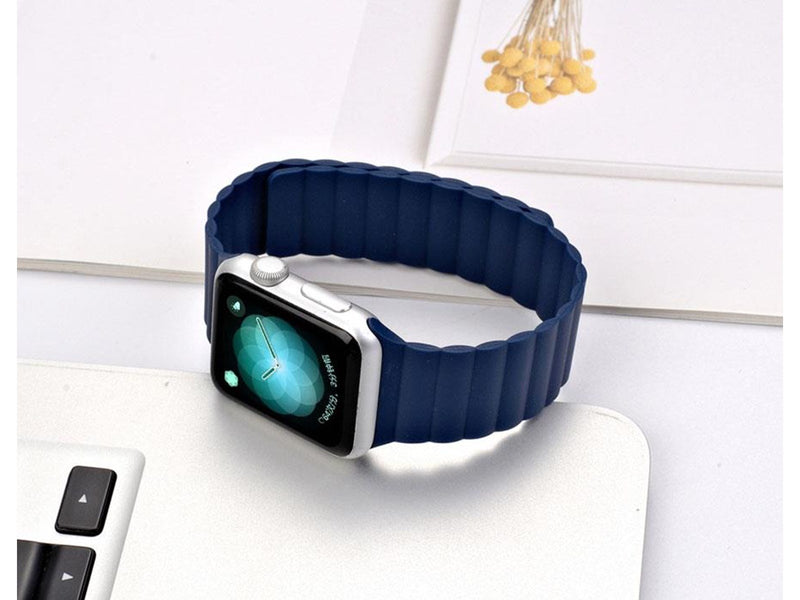 Lippa Apple Watch Magnetic Silicone Strap 38/40/41 - Navy Blue