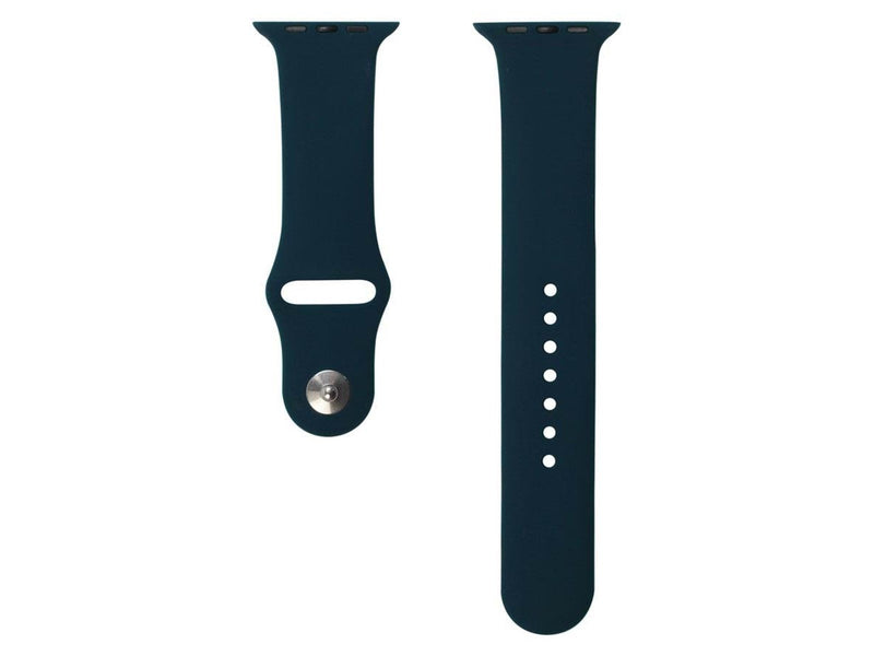 Lippa Apple Watch silicone strap 42/44/45/49 - Dark Green