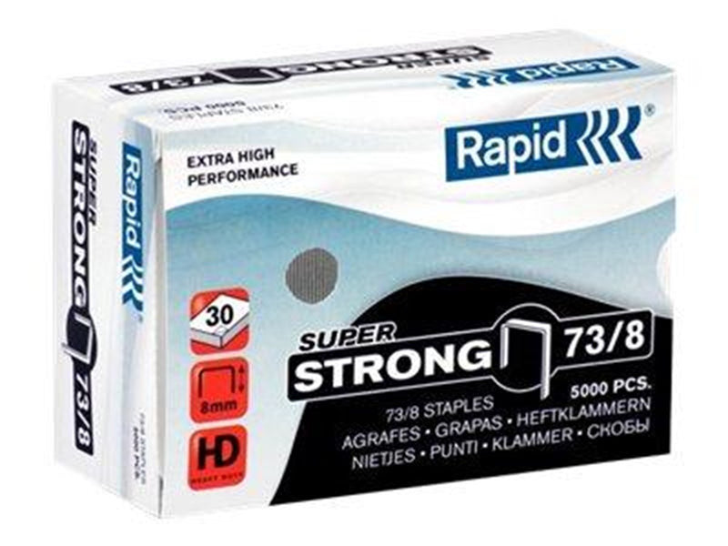 Rapid Super Strong - staples - 73/8 - 8 mm - pack of 5000