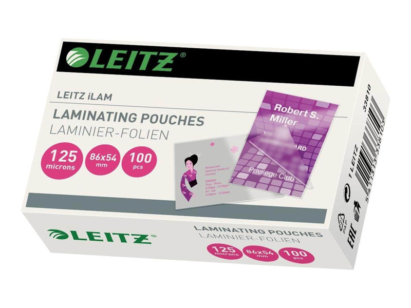 Leitz - 100 - 54 x 86 mm - lamination pouches