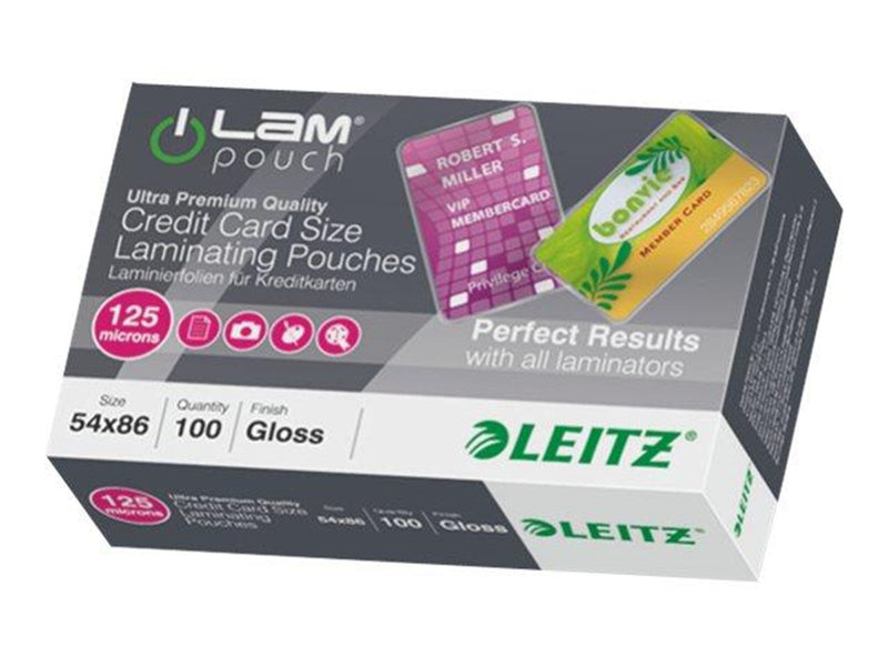 Leitz - 100 - 54 x 86 mm - lamination pouches