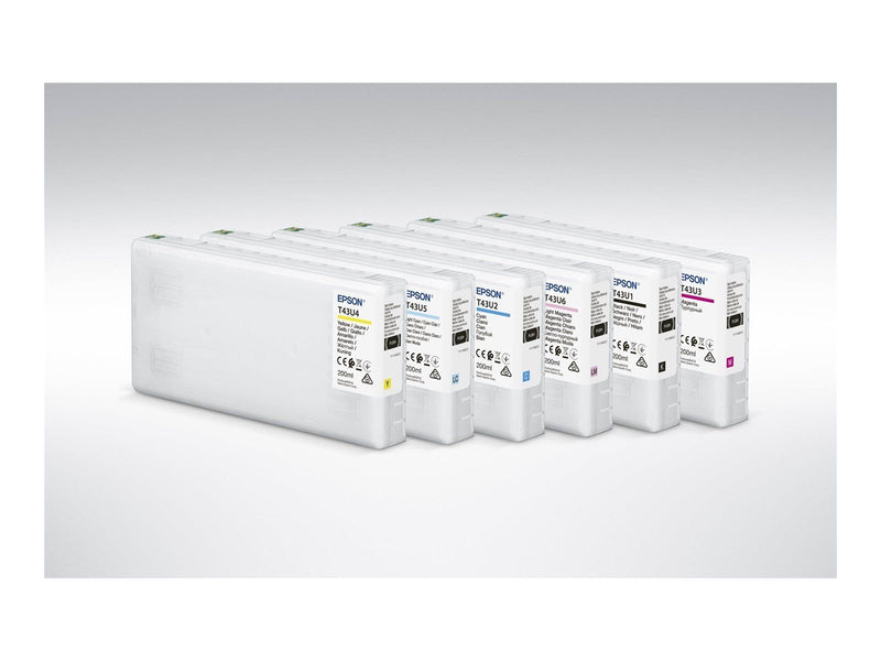 Epson T43U4 - yellow - original - ink cartridge - Tintenpatrone Gelb