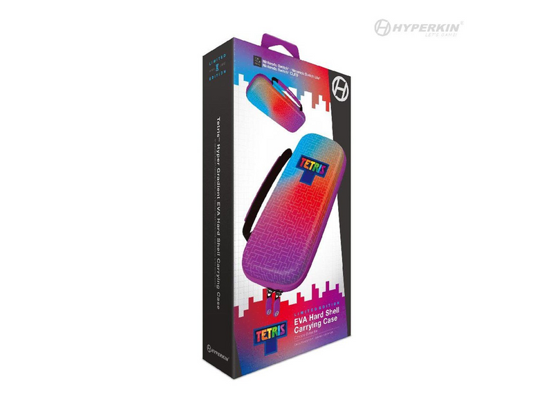 Hyperkin Limited Edition Official Tetris™ EVA Hard Shell Carrying Case - Miscellaneous Bag - Nintendo Switch