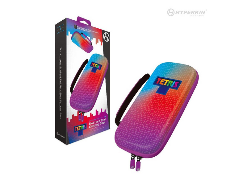 Hyperkin Limited Edition Official Tetris™ EVA Hard Shell Carrying Case - Miscellaneous Bag - Nintendo Switch