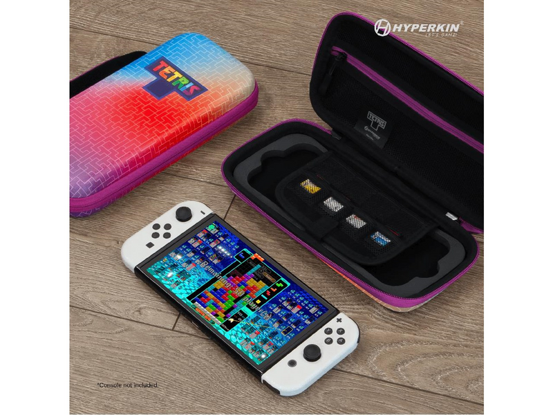 Hyperkin Limited Edition Official Tetris™ EVA Hard Shell Carrying Case - Miscellaneous Bag - Nintendo Switch