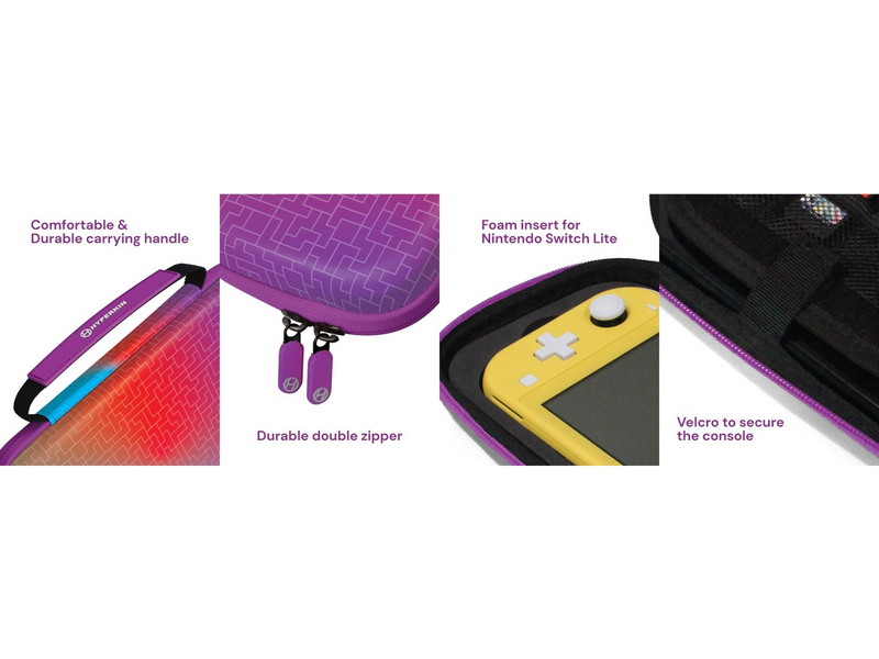 Hyperkin Limited Edition Official Tetris™ EVA Hard Shell Carrying Case - Miscellaneous Bag - Nintendo Switch