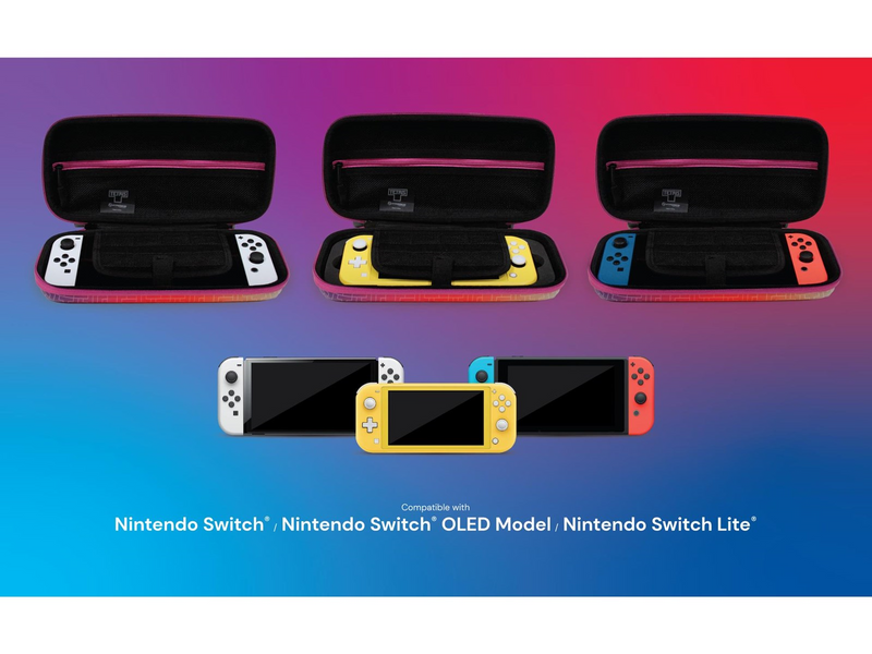 Hyperkin Limited Edition Official Tetris™ EVA Hard Shell Carrying Case - Miscellaneous Bag - Nintendo Switch