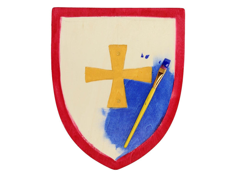 Playwood Wooden Shield with Handle