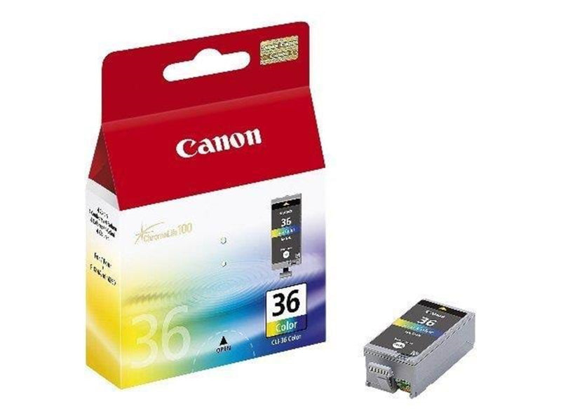 Canon CLI-36 / 1511B001 3-Color - Tintenpatrone Schwarz, Cyan, Magenta, Gelb
