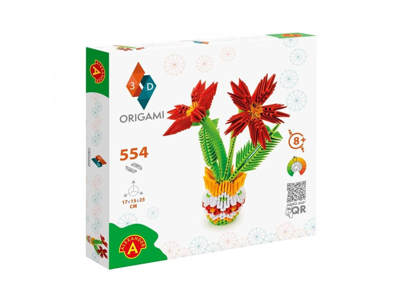 Alexander Toys ORIGAMI 3D - Flower pot 554 pcs.