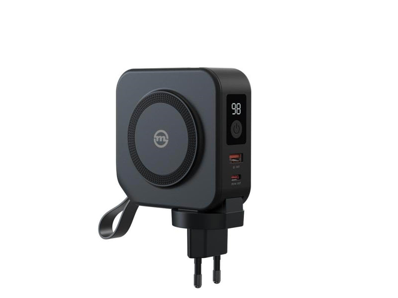 Mobile Origin Powerbank and Travel Charger - Lightning and USB-C cable Powerbank (Akku) - schwarz - 10000 mAh