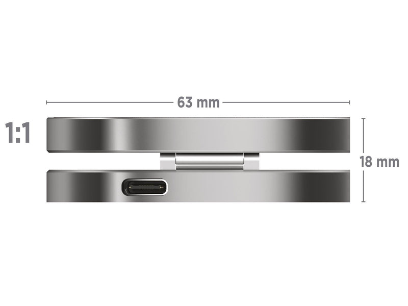 Mobile Origin TravelCharge PRO Grey