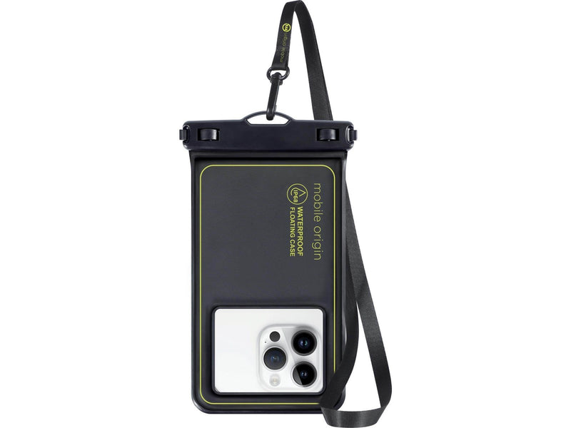Mobile Origin Waterproof floating case 6.5" - black/green