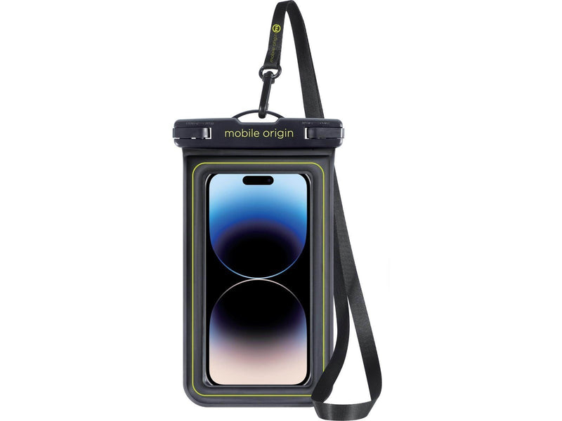 Mobile Origin Waterproof floating case 6.5" - black/green