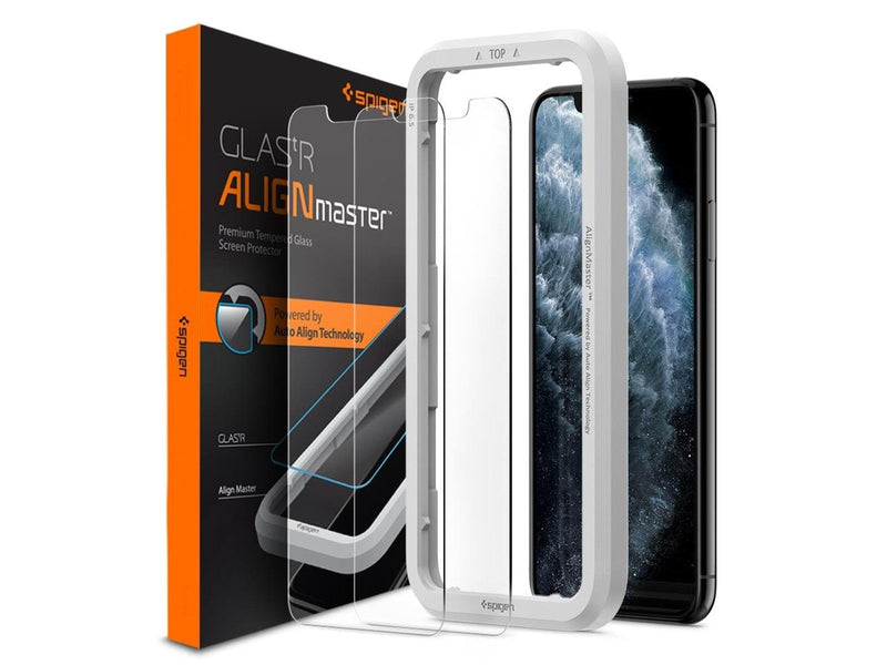 Spigen Align Glas.tR 2 pack - iPhone 11 Pro/XS/X