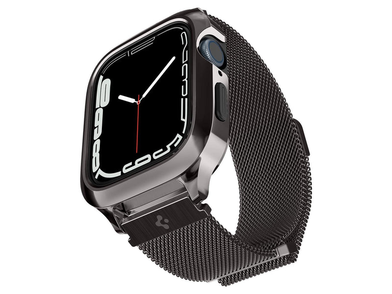 Spigen Metal Fit Pro - graphite - Apple Watch 9/8/7 45mm