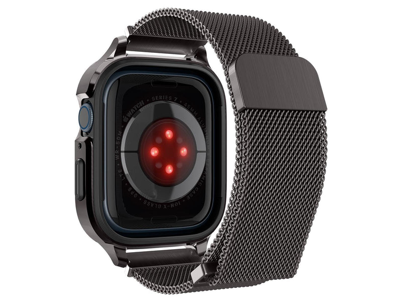 Spigen Metal Fit Pro - graphite - Apple Watch 9/8/7 45mm