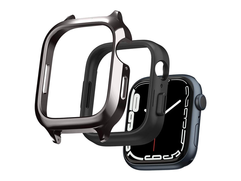 Spigen Metal Fit Pro - graphite - Apple Watch 9/8/7 45mm