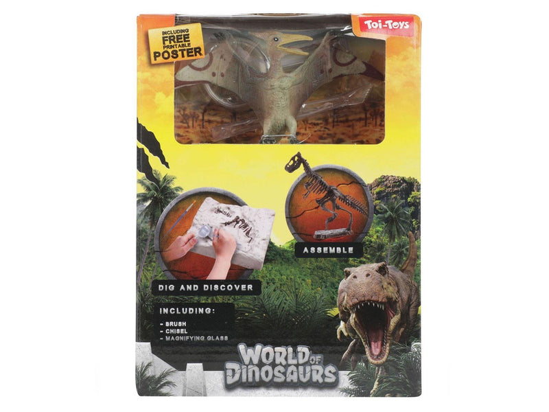 World of Dinosaurs Excavation set 'dino fossil'