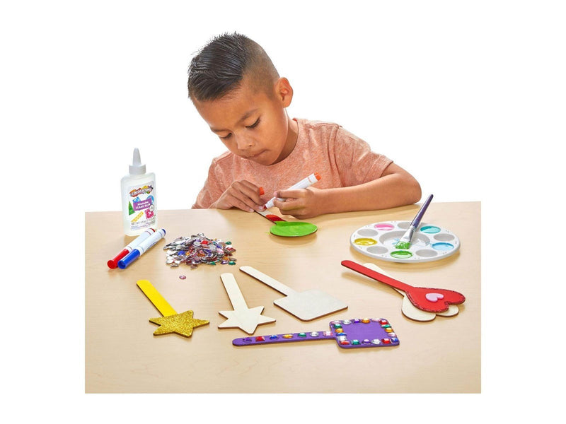 Colorations - DIY Wooden Stick Shapes 4 Designs 20pcs.