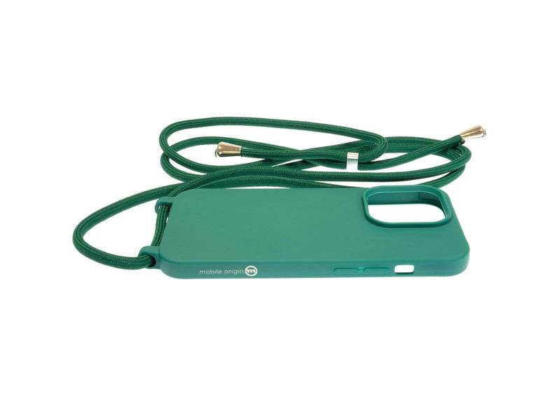 Mobile Origin Lanyard Case - dark green - iPhone 14 Pro