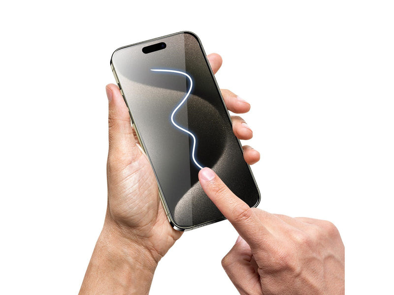 Mobile Origin Privacy Screen Guard iPhone 15 Pro with easy applicator - 2 pack