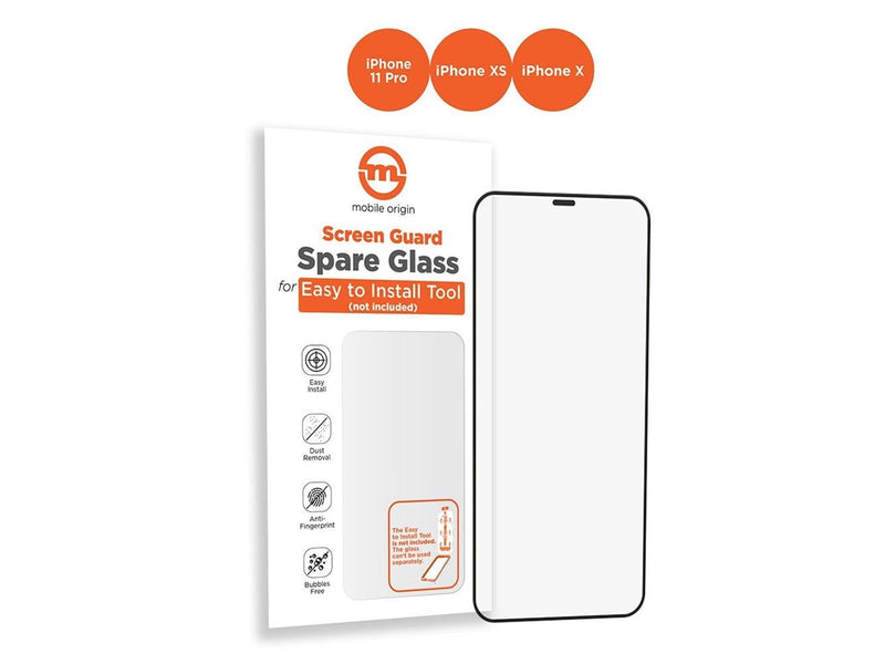 Mobile Origin Orange Screen Guard Spare Glass iPhone 11 Pro/XS/X