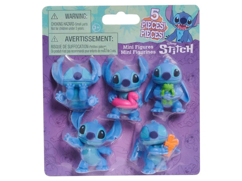 Disney Stitch Figures 5 Pack 5.5 cm
