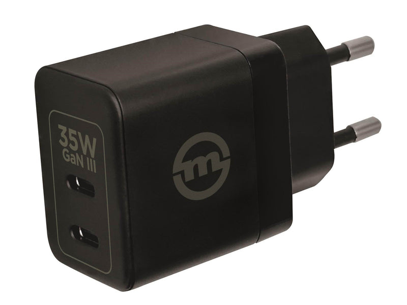Mobile Origin 35W GaN III Super Charger Dual USB-C - black
