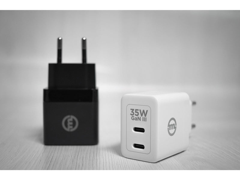 Mobile Origin 35W GaN III Super Charger Dual USB-C - black