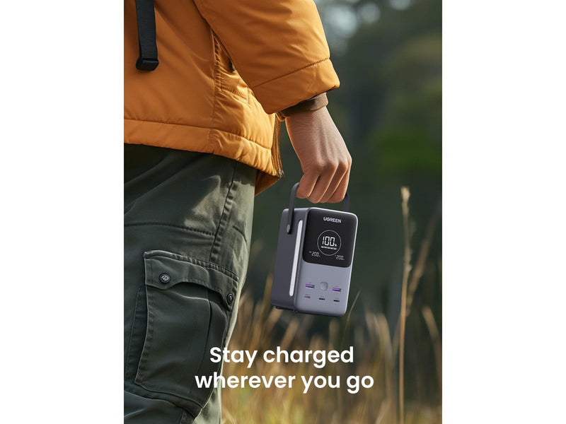 UGREEN 48000mAh 300W Fast Charging Power Bank Powerbank (Akku) - silber
